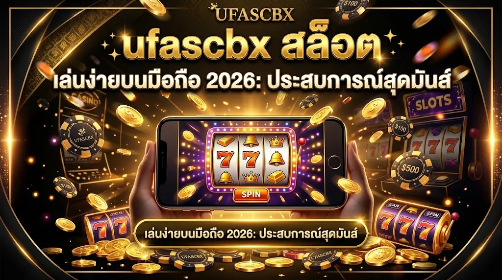 ufascbx สล็อต เล่นง่ายบนมือถือ 2026: ประสบการณ์สุดมันส์